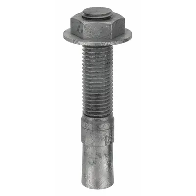 MKT FASTENING 1" x 6" Galvanized Steel Wedge Anchor, 4-Pack (2816000) - Steel Wedge Anchors