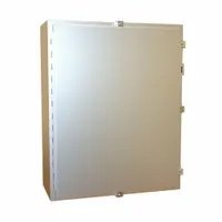 HAMMOND Electrical Enclosure: Stainless Steel, 30 in x 24 in x 10 in, NEMA 12/13/3R/4/4X, w/Panel (MPN 1418N4SSK10)