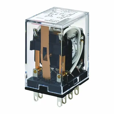 OMRON General Purpose Latching Relay: Socket Mounted, 3 A Current Rating, 12V DC - Socket-Mounted Relays
