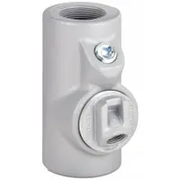 Sealing Fitting - Vertical: Iron, 2 in Trade Size, Female, 7 1/2 in Overall Lg (MPN EYDEF200)