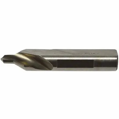 KEO Center Drill: Plain Type Hey, #2, 60°, 1 7/8 in Overall Lg - Plain-Tip Hey-Type Center Drills