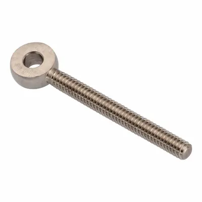 AMPG Fixed Rod End: Stainless Steel, Plain, 3 1/2 in Hole Center-to-End Lg - Stainless Steel Male Threaded Fixed Rod Ends