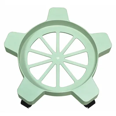 OEM Drum Dolly: 75 lb Load Capacity - Cross-Brace Drum Dollies with Support Ring