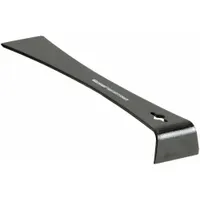 Pry Bar: Claw End, 10 in Overall Lg, Curved Tip, T No, 1 Nail Slots, Gooseneck/Offset End Angle