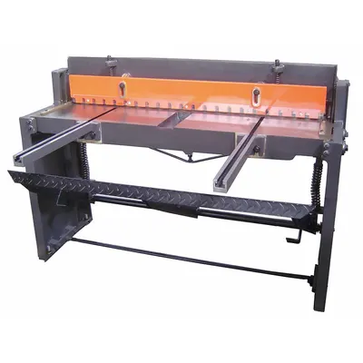 DAYTON Machining Shear: Manual, Foot Pedal, 52 in Max. Cut Wd, 16 ga Capacity - Foot Pedal Machining Shears