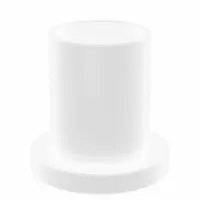 OILITE Flanged Sleeve Bearing: Acetal, 3/4 in Bore, 7/8 in OD, 1 1/4 in Overall Lg, White, 10 PK (MPN WF-1214-10B)