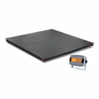OHAUS Floor Scale: 2,500 lb Wt Capacity - Imperial, 0.5 lb/0.2 kg Readability, Floor Scale, LCD (MPN i-DF33P2500B1L)