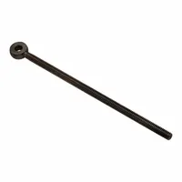 AMPG Fixed Rod End: Stainless Steel, Black Oxide, 6 in Hole Center-to-End Lg, Right Hand (MPN ZEB60-BLACK)