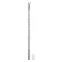 VEE GEE Armored Liquid In Glass Thermometer: -4°F to 230°F, Full Immersion, 12 in Immersion Dp (MPN 80702E-A)