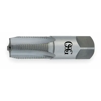 OSG Pipe and Conduit Thread Tap: 1/8"-27 NPSF, 4 Flute - General Purpose Pipe Taps