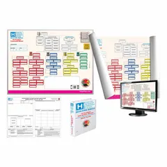 This aluminum incident command board has a 35-inch overall width and includes dry erase pens and a vest kit. It is used for coordinating emergency response and incident command, providing a portable writing surface for organizing personnel and tasks during operations.