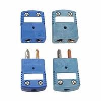 OMEGA Temperature Probe Connectors & Adapters: Plug, For Type T Thermocouple Type, Std Plug, 2 Pins (MPN OSTW-T-M)