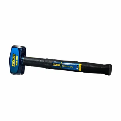 ESTWING Club Hammer: Steel, Steel Handle, 4 lb Head Wt, 1 3/4 in Dia, 16 in Overall Lg - Standard Sledge Hammers