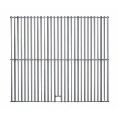 Stainless steel cooking grate sold as a 2-pack. Designed as a direct replacement for compatible commercial cooking equipment. Provides a heat-resistant surface for grilling or holding pans.