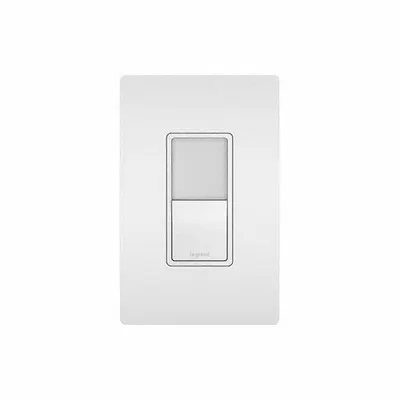LEGRAND Wall Switch: Rocker Switch, 3-Way, Maintained, White, 120V AC - Rocker Wall Switches