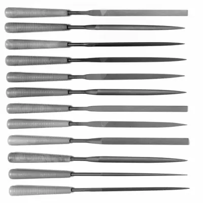 SIMONDS Needle File Set: Barrette/Crossing/Equaling/Half - Needle File Sets