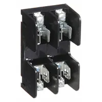 MERSEN Fuse Block: Open Block Design, 2 Pole, 250 V AC, Box Lug, Non-Indicating (MPN 20657R)