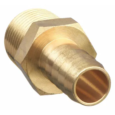 OEM Brass Multipurpose Rigid Barbed Hose Fitting - Brass Multipurpose (Air, Water, Chemical) Rigid Barbed Hose Fittings