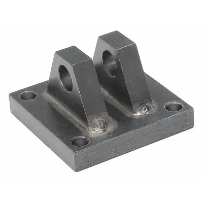 SPEEDAIRE Cylinder Mounting Hardware: Cap Detachable Clevis, Clevis, Fits 4 in Bore Dia - Clevis Mounting Hardware