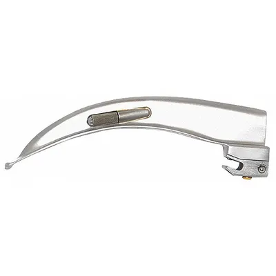 MEDSOURCE Laryngoscope Blade: MacIntosh, 3 Blade Size, Std, 5 1/16 in Overall Lg - Laryngoscope Blades
