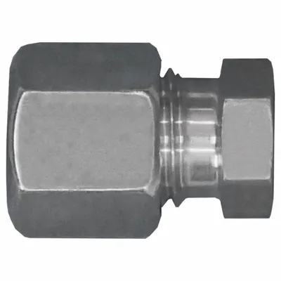 BRENNAN INDUSTRIES M36x2.0 Flareless Bite-Type Stainless Steel - Flareless Bite-Type Stainless Steel Compression Fittings