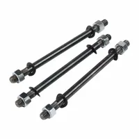 This bolt kit is used to secure and align the work sections of a stack valve assembly, preventing fluid leaks and maintaining consistent hydraulic pressure. It provides the necessary hardware for fastening multi-section hydraulic valves in industrial machinery