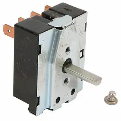 Replacement switch and screw assembly for Blodgett ovens. Used to control electrical functions and secure components within the oven. Part number 20347.