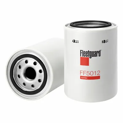 FLEETGUARD Automotive Fuel Filter: 16 in Overall Lg, 3 11/16 in Outside Dia, Diesel Fuel - Spin-On Fuel Filters