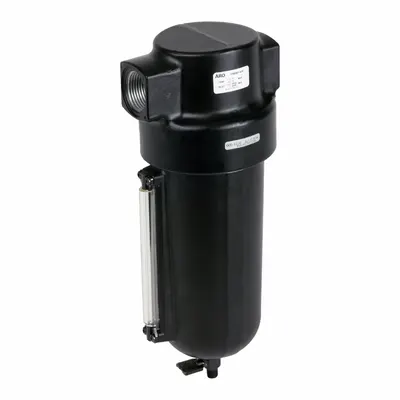 ARO Compressed Air Filter: Particulate, 1 1/4 in NPT, 5 micron, 425 cfm - ARO FRL Air Filters