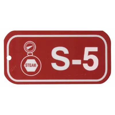 BRADY S-5 Lockout Tag, Polystyrene, English, 25 Tags - Safety