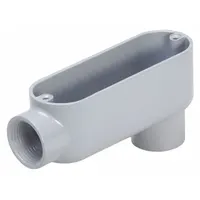 Conduit Outlet Body: Aluminum, Powder Coated, 1 1/2 in Trade Size, LB Body, 30.8 cu in Body Capacity (MPN LB150)
