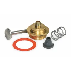Rubber push button assembly for SLOAN Royal® series flush valves. Used as a replacement handle and push-button part on toilets and urinals.
