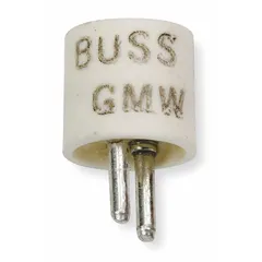 Fast-acting pin fuse rated 250 mA at 125 V AC. Measures 9/32 in x 9/32 in. Suitable for overcurrent protection in telecom and other electronic equipment requiring quick response.
