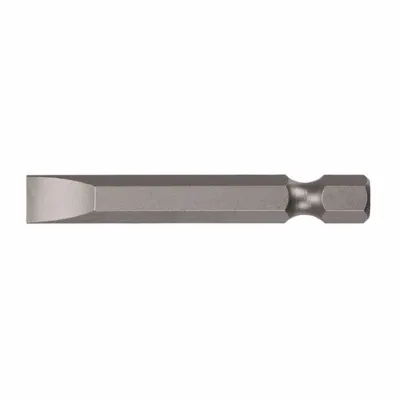 IRWIN Insert Bit: Insert Bit, Slotted Head, Imperial/Metric, SL10-12 Bit Industry Size - Impact Bits