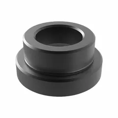 This steel receiver bushing with black oxide finish is designed for use in ball lock systems to enable precise and repeatable positioning of workholding fixtures. The 20 mm shank diameter allows for secure mounting in machine tables or subplates. Suitable for machining and industrial applications requiring quick-change fixture location.