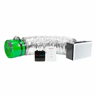 Whole House Fan: Ceiling Mount, 16 in Blade, 3,081 cfm Max., 1,541 sq ft Coverage, Low Noise (MPN QC ES-3100 RF)