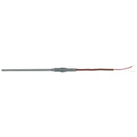 TEMPCO Thermocouple Probe: 32°F to 1,400°F /0°C to 760°C, Type J, 18 in Probe Lg, Rounded Tip (MPN MTA01332)