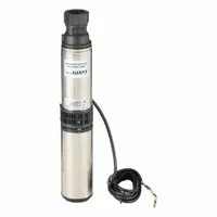 LITTLE GIANT Effluent Pump: 1/2 hp, 115V AC, Single Phase, 250 ft Max. Head, 0 in Max. Dia. Solids (MPN 558221)