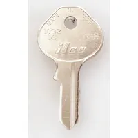 Key Blank: Compatible with Master Locks, Key ID # M13, 4 Pins, Brass (MPN 1092DS-M13)
