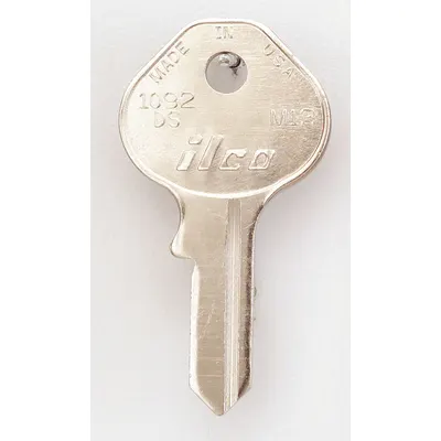 KABA ILCO Key Blank: Compatible with Master Locks, Key ID # M13, 4 Pins - Padlock Key Blanks