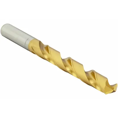 OSG 37/64" Cobalt Jobber-Length Drill Bit, 130° R-Thinning Point, TiN-Coated - General Purpose Cobalt Jobber-Length Drill Bits