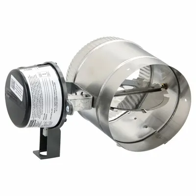 FIELD CONTROLS GVD-4PL Combustion Air Vent Damper, 24V AC, 4 in Duct - Combustion Air Vent Dampers