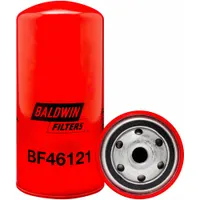 BALDWIN FILTERS Fuel Filter: Spin-On, 3 3/4 in Outside Dia, M18-1.5 Thread Size, Diesel Fuel, Diesel (MPN BF46121)