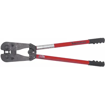 QUICKCABLE Crimper: Battery Lugs/Compression Lugs, 26 in Overall Lg, 307101-525-001 - Controlled-Cycle Lug & Splice Crimpers