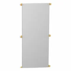 Steel interior mounting panel for use within enclosures. Provides a flat, rigid surface for securing electrical and electronic equipment. Overall height 78 in, overall width 44 in.