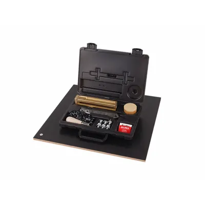 ALLPAX Gasket Cutter Kit: 30 Pieces, Metric, 1/4 in Min Cutting Dia - Extension-Style Gasket Cutters