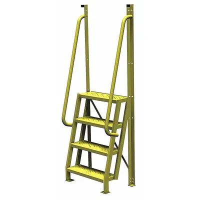 TRI-ARC Configurable Platform Ladder: 7.7 ft Overall Ht, 30 in Overall Wd, 20 in Overall Dp - Base Ladders & Stairs