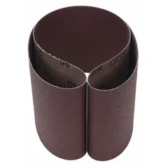 This 3M 341D sanding belt is a general purpose abrasive belt for carbon steel and soft metals. It features 80 grit aluminum oxide on an X weight cloth backing, suitable for stock removal, blending, and finishing. Each belt measures 6 in wide by 60 in long, supplied in a 20-pack.