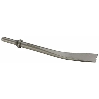 WESTWARD Chisel: 0.401 in Shank Size, Round, Round, 3/4 in Chisel Tip Wd - Flat Chisels for Air Hammers