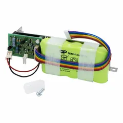 Rechargeable battery for portable weighing scales and material handling equipment. Overall width 1 1/2 in. Compatible with manufacturer part number TP-3200.
